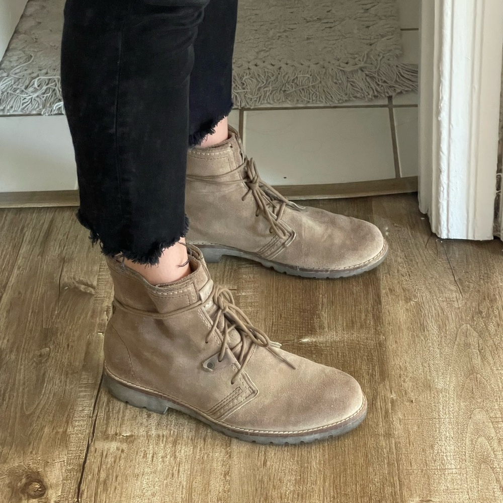 Suede Ankle boots